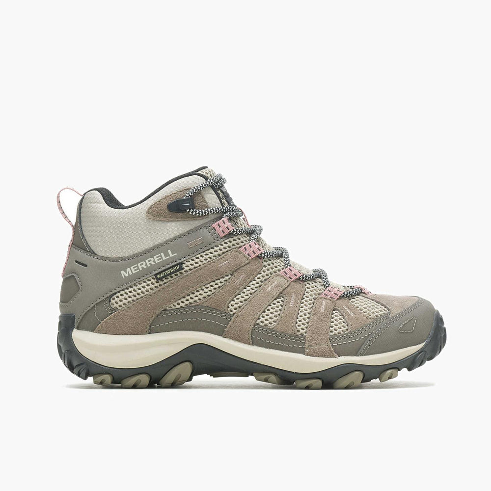 Merrell Alverstone 2 Mid Waterproof Wide Width Aluminum | Women Wide Widths