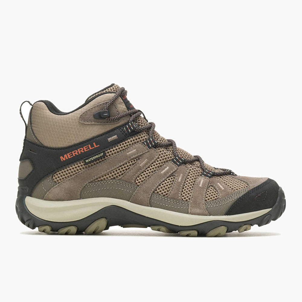 Merrell Alverstone 2 Mid Waterproof Wide Width Boulder/brindle | Men Wide Widths