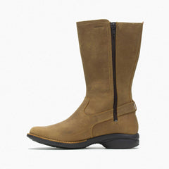 Merrell Andover Peak Waterproof Sand | Women Boots