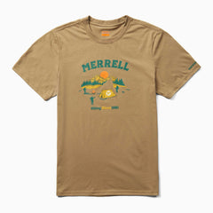 Merrell Arched Camp Tee Sepia Tint | Men Tops