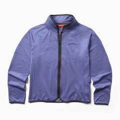 Merrell Geotex Full Zip Baja Blue Heather | Women Tops