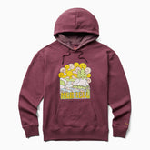 Merrell Groovy Fleece Hoody Plum Wine Heather | Women Tops