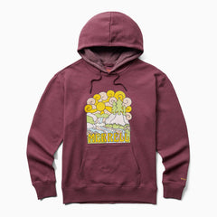 Merrell Groovy Fleece Hoody Plum Wine Heather | Women Tops
