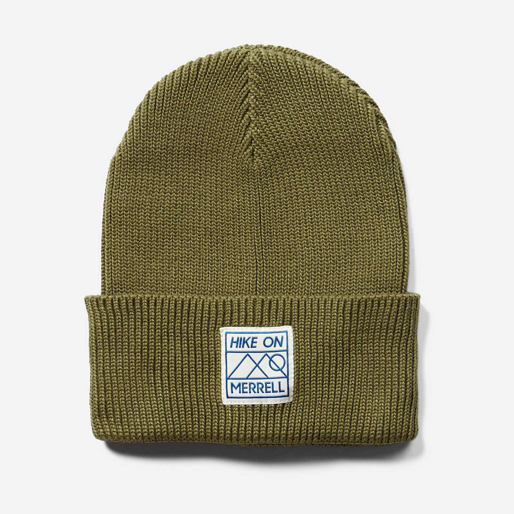 Merrell Hike On Patch Beanie Martini Olive | Women/Men Hats