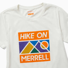 Merrell Hike On Tee Cloud Dancer | Women Tops