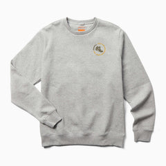 Merrell Life's An Adventure Crew Neck Fleece Grey Heather | Men Tops