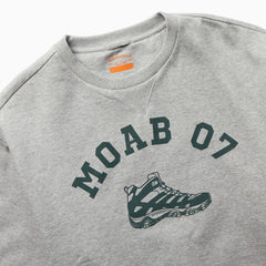 Merrell Moab 07 Crew Neck Fleece Grey Heather | Men Tops
