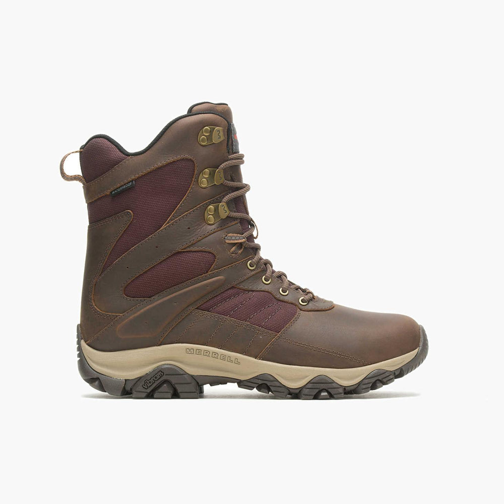 Merrell Moab 2 Timber 8" Thermo Waterproof Toffee | Men Winter Boots