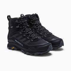 Merrell Moab Speed Thermo Mid Waterproof Black | Men Winter Boots