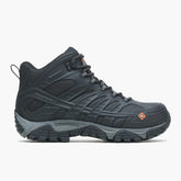 Merrell Moab Velocity Mid Waterproof Carbon Fiber Black | Men Boots