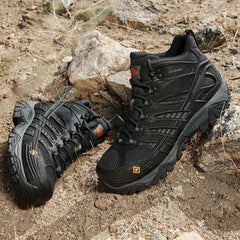 Merrell Moab Velocity Mid Waterproof Carbon Fiber Black | Men Boots