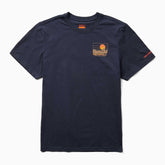 Merrell Mono Mountain Tee Navy | Men Tops