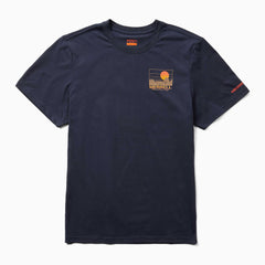 Merrell Mono Mountain Tee Navy | Men Tops