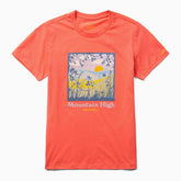 Merrell Mountain High Square Tee Cayenne | Women Tops