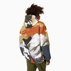 Merrell Print Sherpa Hoody Grey Green Mountain | Men/Women Tops