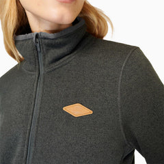 Merrell Sweater Weather Full Zip Asphalt Heather | Women Tops
