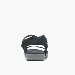 Merrell Terran 3 Cush Lattice Wide Width Black | Women Sandals