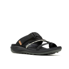 Merrell Terran 4 Post Wrap Wide Width Black | Women Sandals