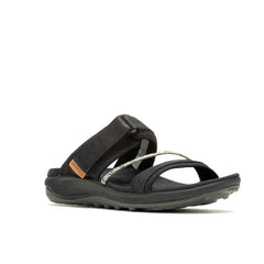 Merrell Terran 4 Slide Wide Width Black | Women Slip-Ons