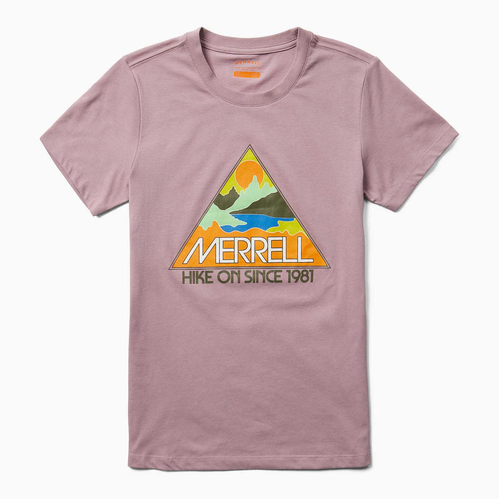 Merrell Triangle Tee Elderberry | Women Tops