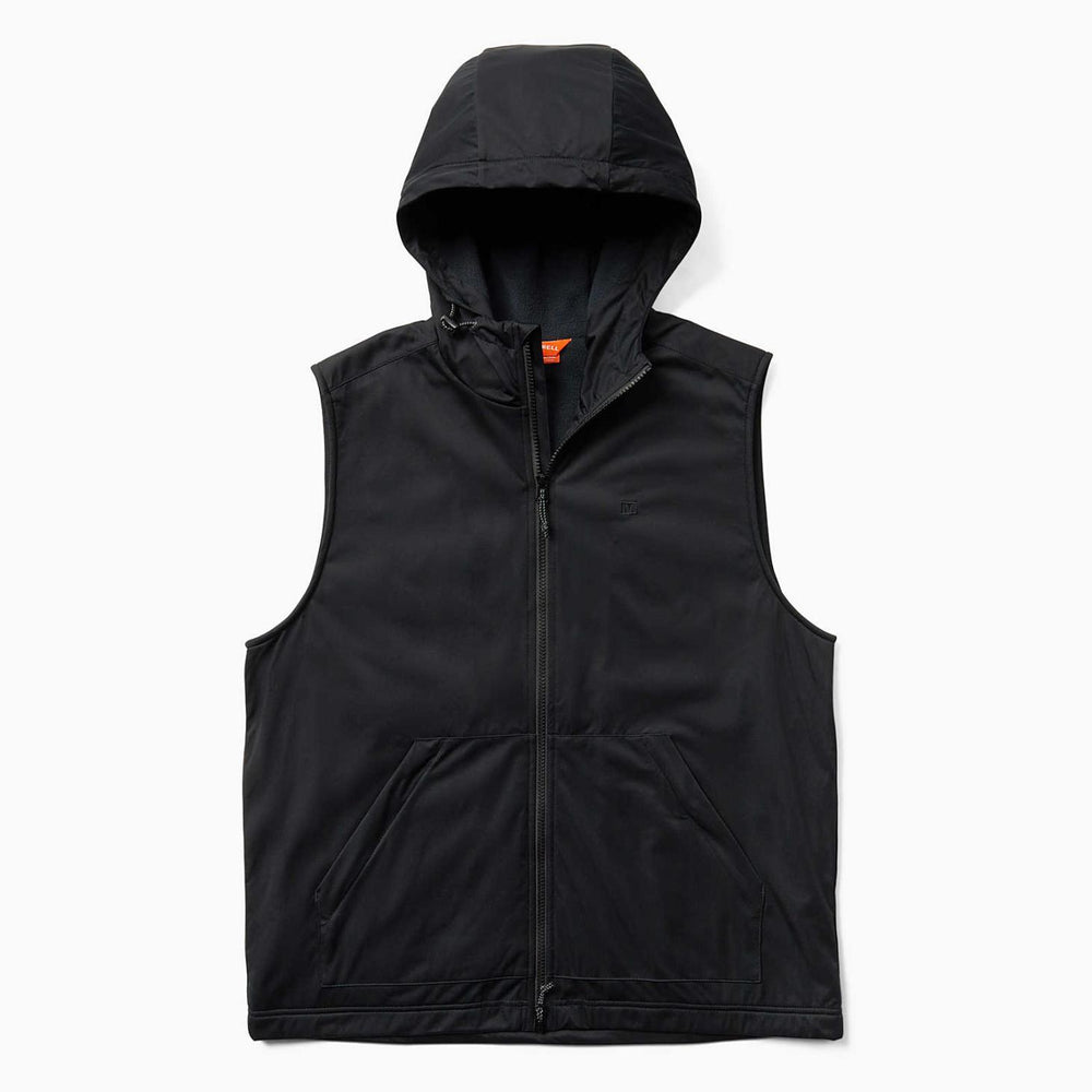 Merrell Whisper Hooded Vest Black | Men Tops
