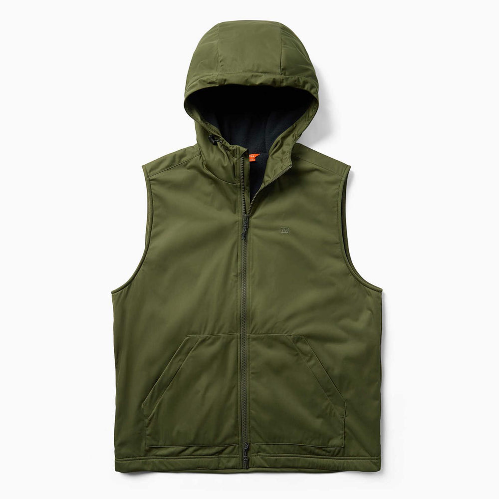 Merrell Whisper Hooded Vest Dusty Olive | Men Outerwear