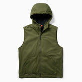 Merrell Whisper Hooded Vest Dusty Olive | Men Outerwear