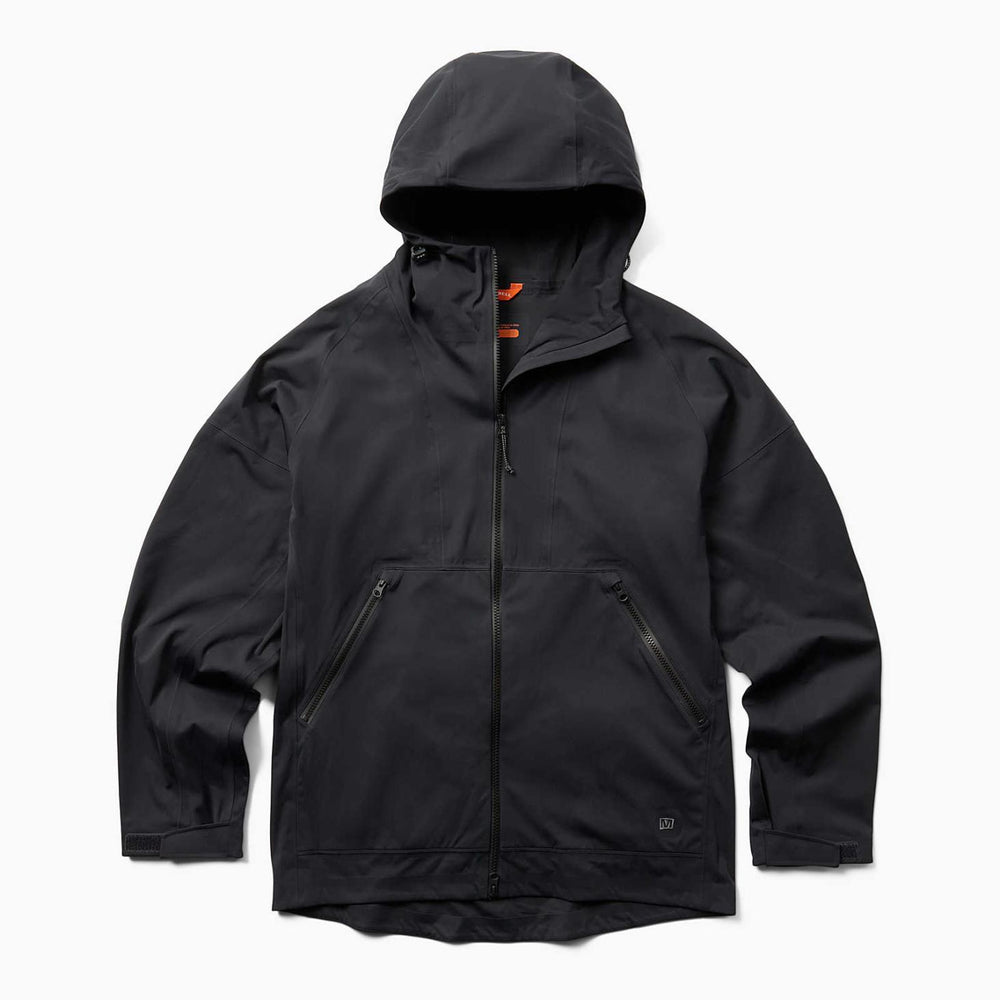 Merrell Whisper Rain Shell Black/black | Men Outerwear