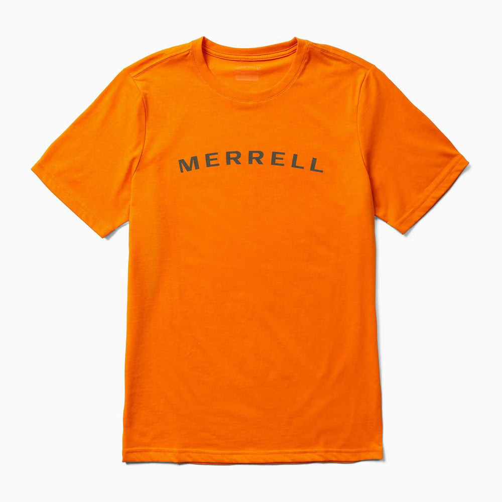 Merrell Wordmark Short Sleeve Tee Exuberance | Men Tops
