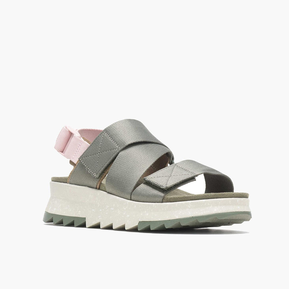 Merrell Alpine Cush Backstrap Lichen | Women Sandals