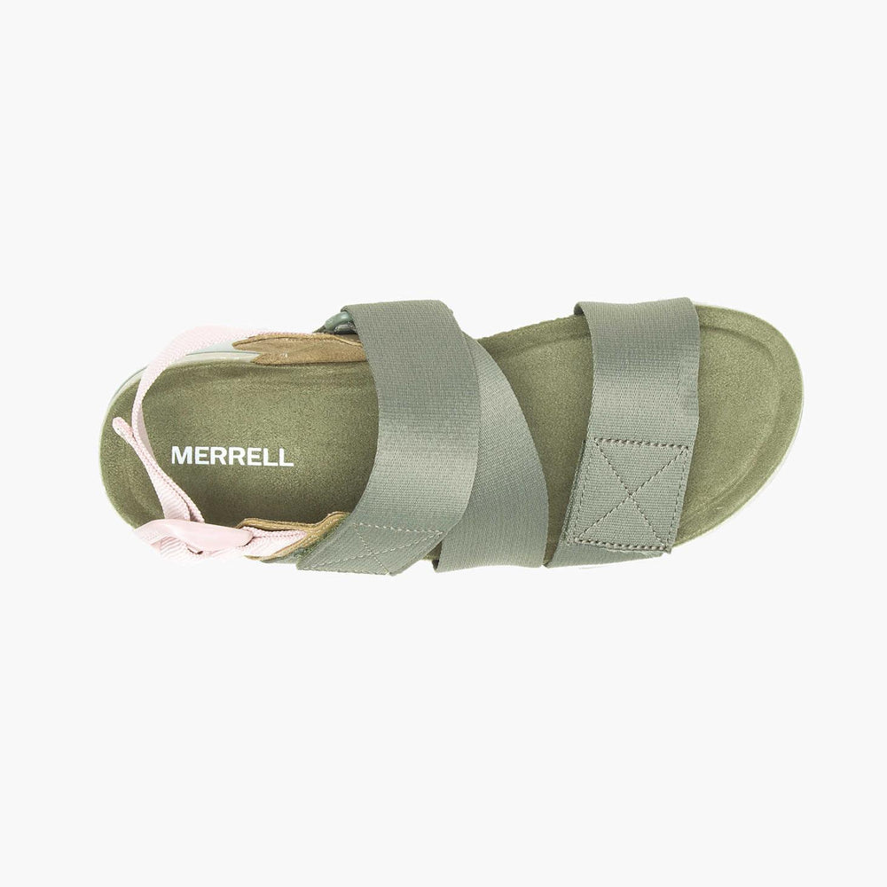 Merrell Alpine Cush Backstrap Lichen | Women Sandals