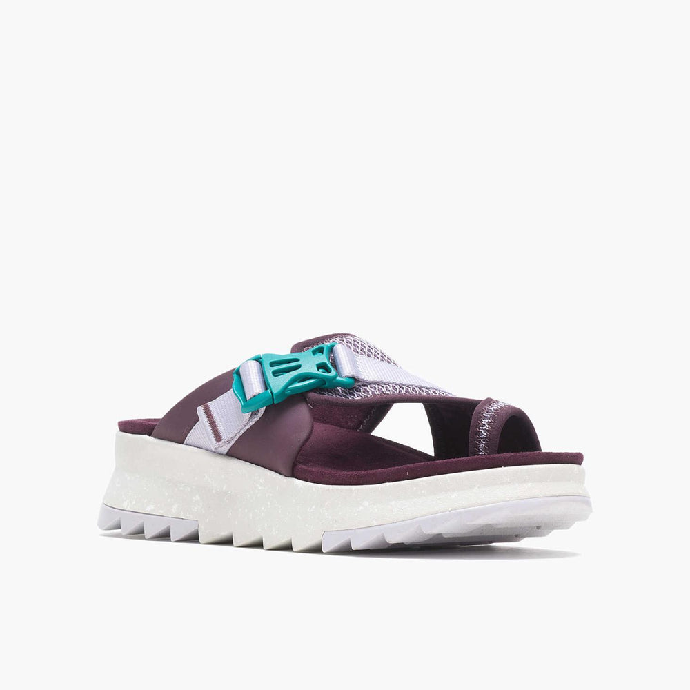 Merrell Alpine Cush Wrap Burgundy | Women Slip-Ons