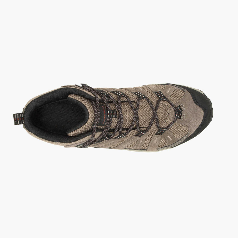 Merrell Alverstone 2 Mid Waterproof Wide Width Boulder/brindle | Men Wide Widths