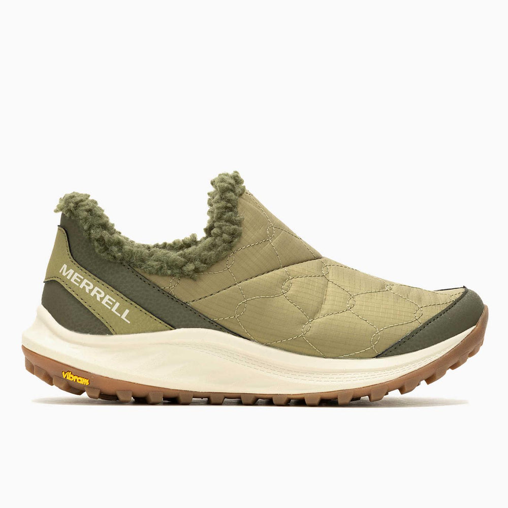 Merrell Antora 3 Thermo Moc Olive | Women Slip-Ons