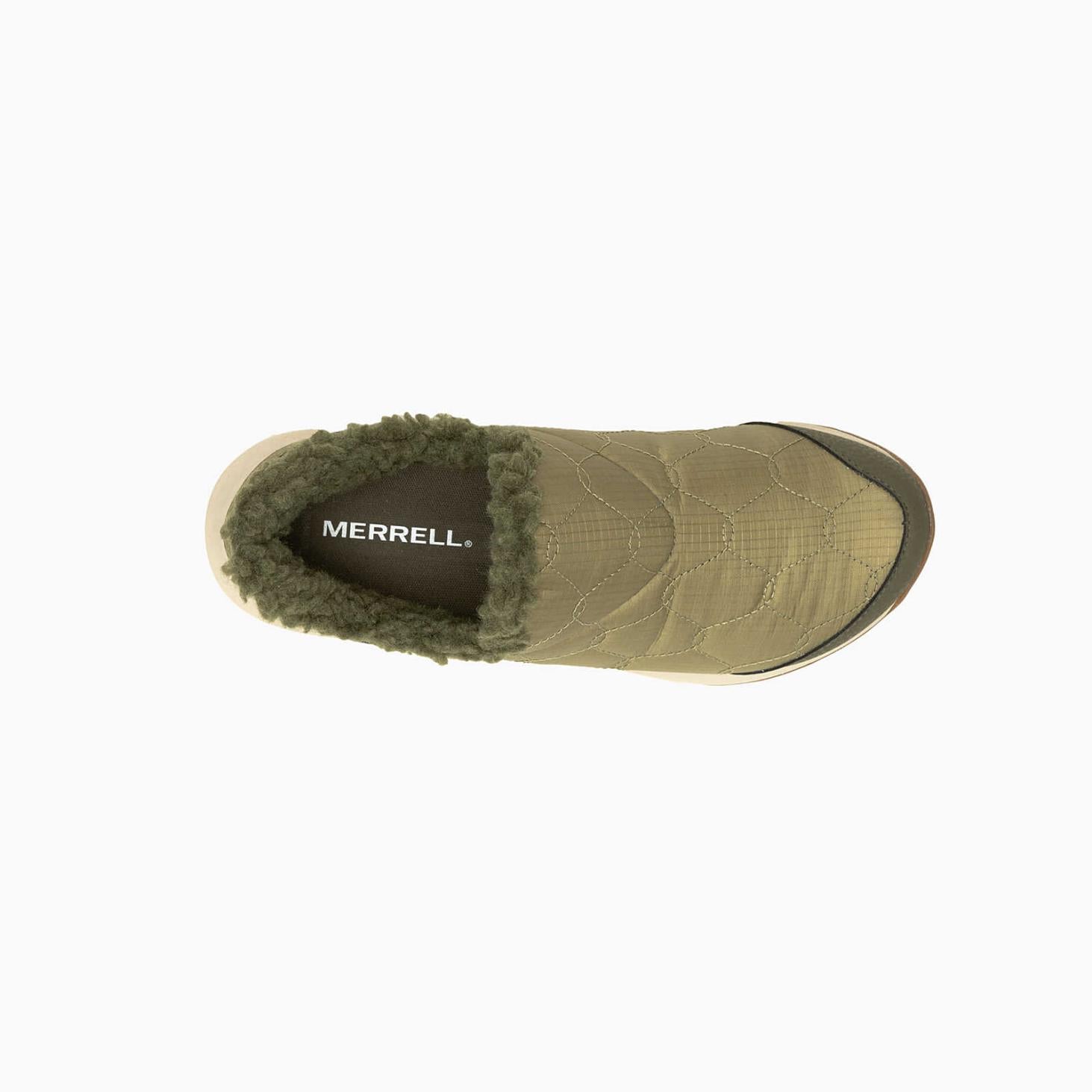 Merrell Antora 3 Thermo Moc Olive | Women Slip-Ons