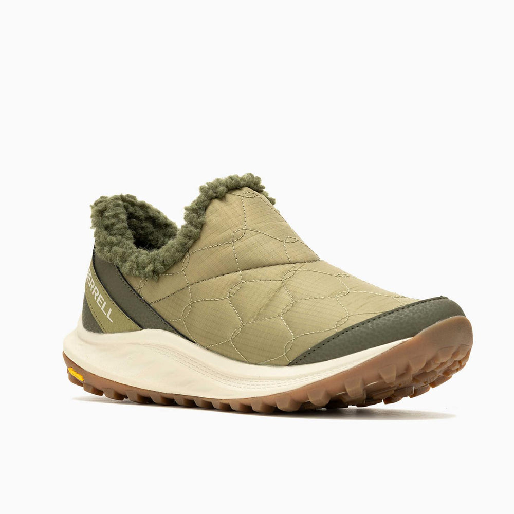 Merrell Antora 3 Thermo Moc Olive | Women Slip-Ons