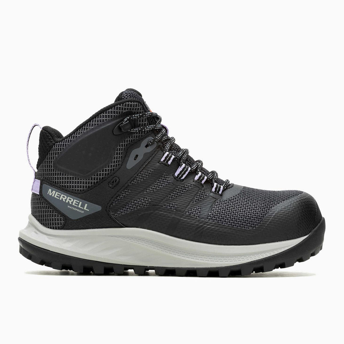 Merrell Antora Mid Waterproof Carbon Fiber Shoe Black | Women Boots