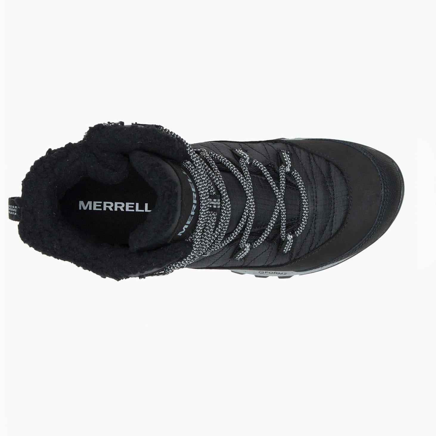 Merrell Antora Sneaker Boot Waterproof Black | Women Boots