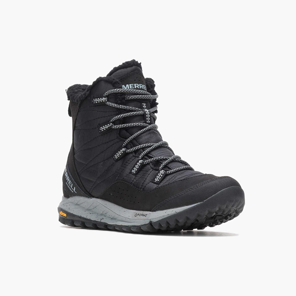 Merrell Antora Sneaker Boot Waterproof Black | Women Boots