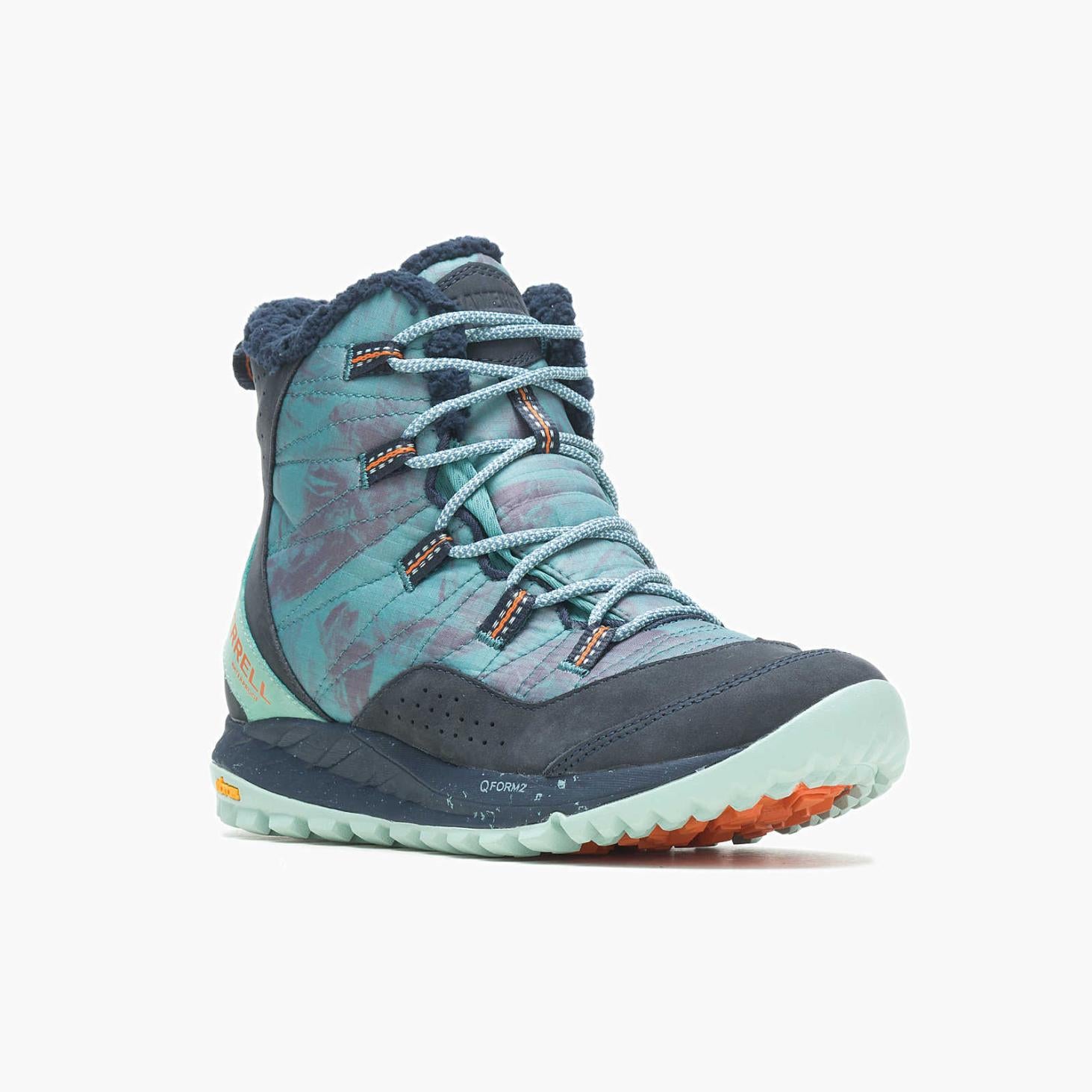 Merrell Antora Sneaker Boot Waterproof X See America Arctic | Women Sneakers