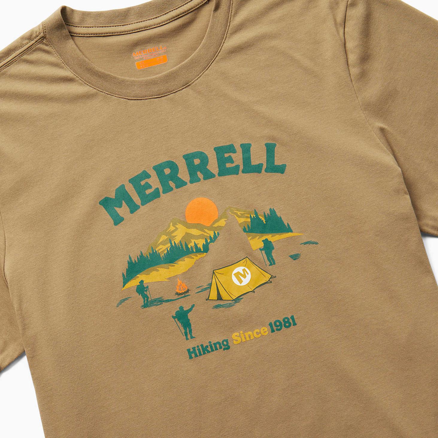 Merrell Arched Camp Tee Sepia Tint | Men Tops