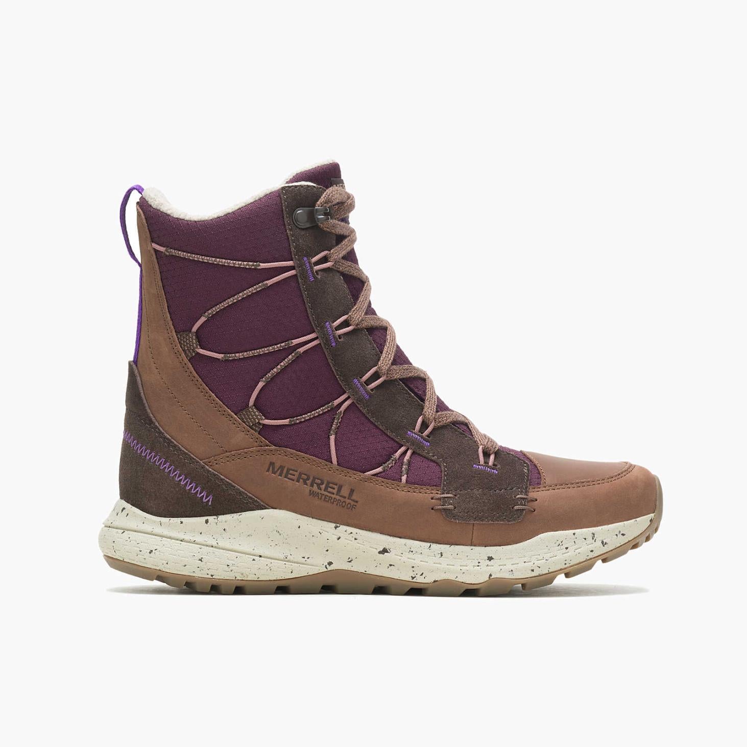 Merrell Bravada 2 Thermo Mid Waterproof Burgandy | Women Boots