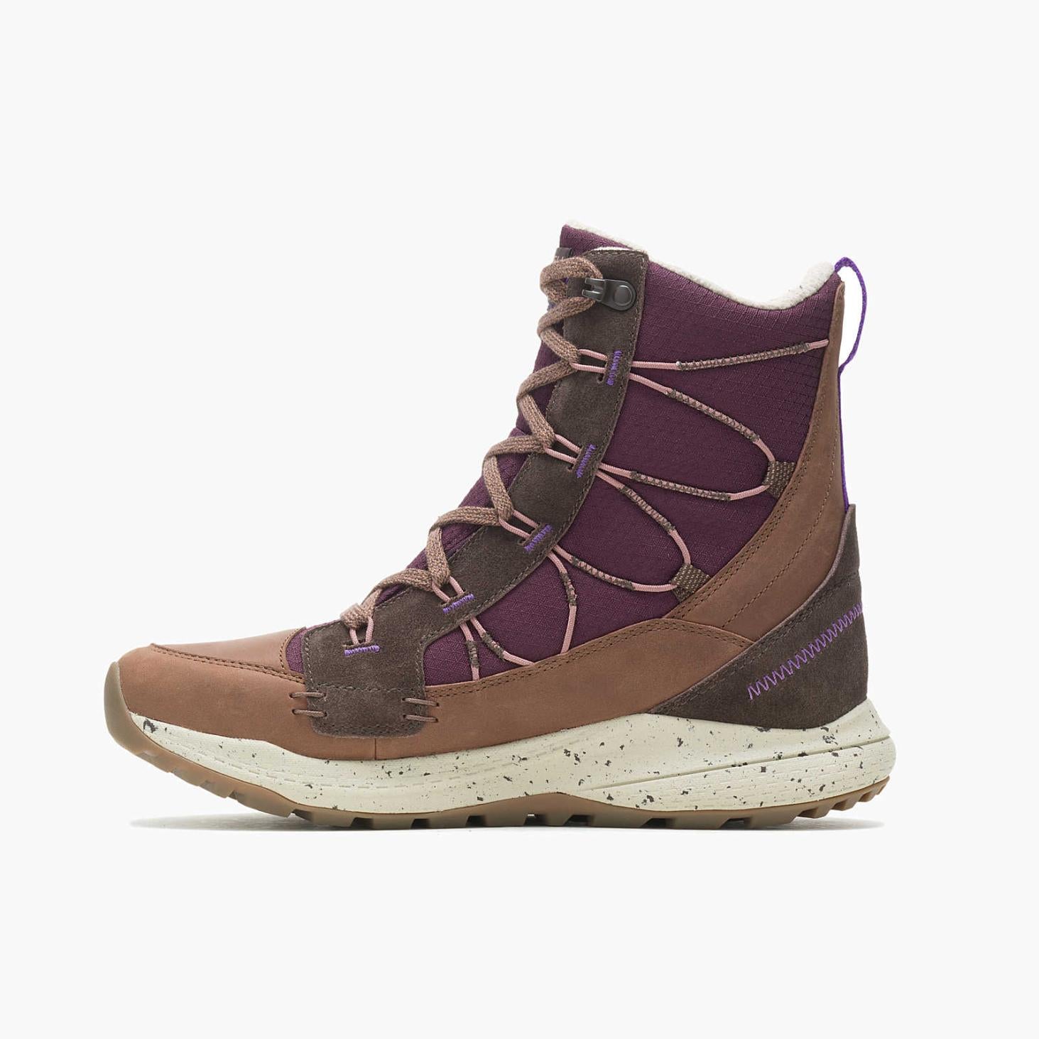 Merrell Bravada 2 Thermo Mid Waterproof Burgandy | Women Boots