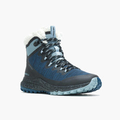 Merrell Bravada Knit Bluff Polar Waterproof Poseidon | Women Winter Boots