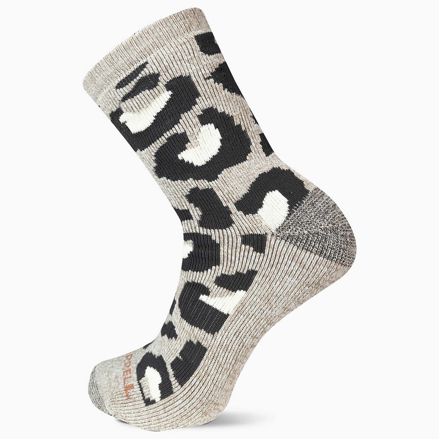 Merrell Brushed Crew Sock Gray | Women/Men Socks