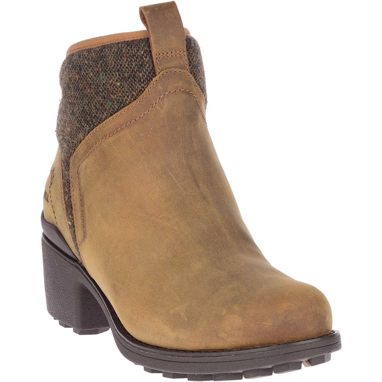 Merrell Chateau Ii Mid Pull Waterproof Nutmeg | Women Boots