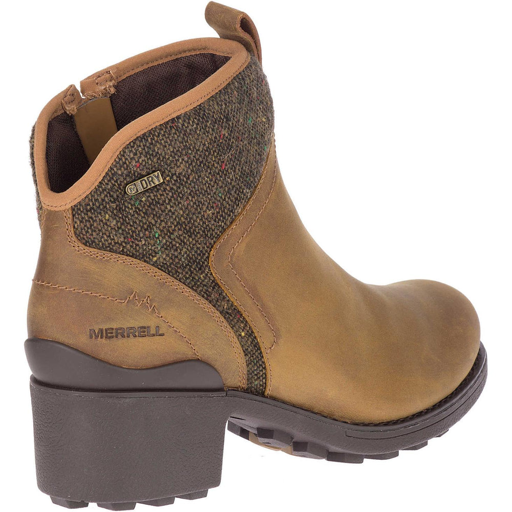 Merrell Chateau Ii Mid Pull Waterproof Nutmeg | Women Boots