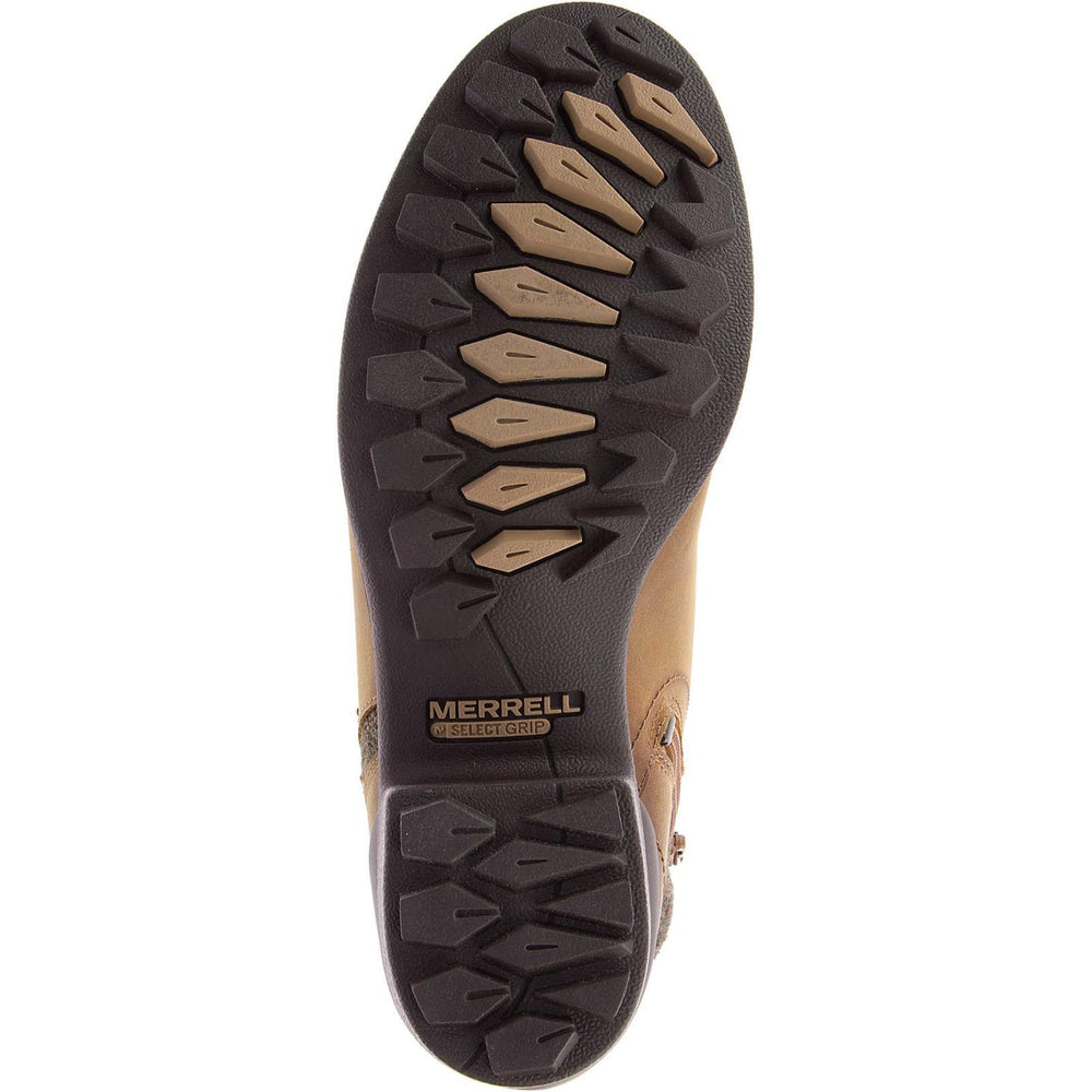 Merrell Chateau Ii Mid Pull Waterproof Nutmeg | Women Boots