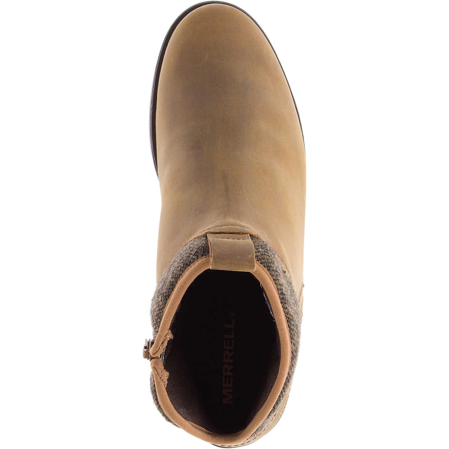 Merrell Chateau Ii Mid Pull Waterproof Nutmeg | Women Boots