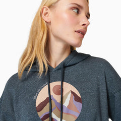 Merrell Circle Outside Hoody Navy Heather | Women Tops